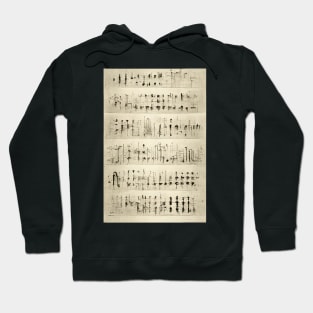 Musical Notes Pattern, perfect gift for all musicans and those who can't live without music #5 Hoodie